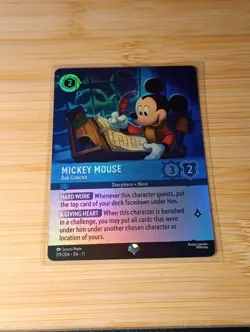 Disney Lorcana Mickey Mouse - Bob Cratchit Enchanted Foil 219/204 English - Image 4
