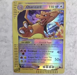 Charizard 146/144 Skyridge Holo Rare Stage 2 110HP Pokemon TCG 2003 ENG - Image 1