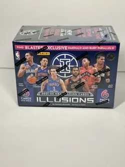 2021-2022 Panini Illusions Basketball Cards NBA Blaster Box - Sealed - Image 2