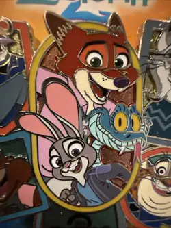 Disney Parks 2025 Zootopia 2 Cast Pin Limited Release - Image 2