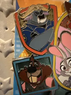 Disney Parks 2025 Zootopia 2 Cast Pin Limited Release - Image 3