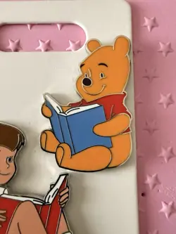 2026 Disney Parks Winnie The Pooh & Christopher Robin OE 2 Pin Set - Image 2