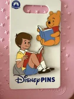 2026 Disney Parks Winnie The Pooh & Christopher Robin OE 2 Pin Set - Image 4