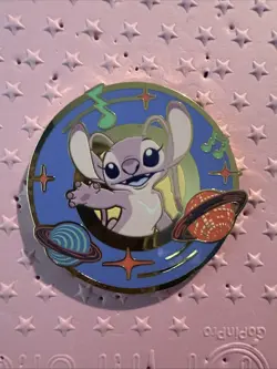 Disney Trading Pin Lilo & Stitch Alien Characters - Angel - Monogram Box Lunch - Image 1