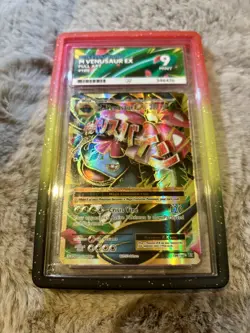 Pokemon 2016 Evolutions M Venasaur EX Full Art #100 Ace 9 - With Guard - Image 2