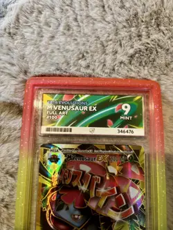 Pokemon 2016 Evolutions M Venasaur EX Full Art #100 Ace 9 - With Guard - Image 4