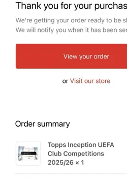 PRESALE- Topps Inception UEFA Club Competitions 2025/26 - Hobby Box - Image 2