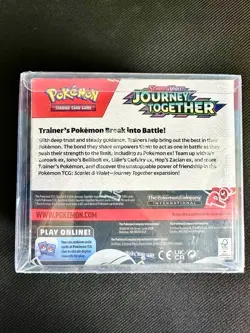 Pokemon TCG Journey Together Enhanced Booster Box SEALED English w/Protector - Image 2