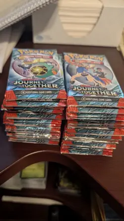 36x Pokemon TCG Journey Together Booster Packs New Sealed Similar To Booster Box - Image 1