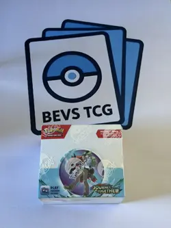 Pokemon TCG - Journey Together Enhanced Booster Box - Rip in Seal - Image 1
