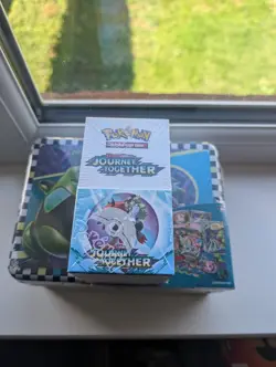Pokemon Journey Together Half Booster Box (18 Packs) NEW & Sealed - Pokemon TCG - Image 1