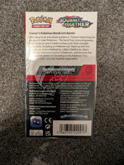 Pokemon Journey Together Half Booster Box (18 Packs) NEW & Sealed - Pokemon TCG - Image 2
