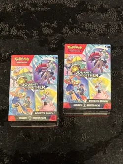 Pokemon TCG Journey Together Booster 2025 Bundle Box Lot of 2 [NM] - Image 1