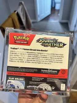 Pokemon TCG Journey Together Booster Box 36 Packs - Sealed With Acrylic Case - Image 5
