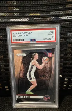 2024 Panini Prizm WNBA - Caitlin Clark #22 (RC) Fever 🐐🔥 PSA 9 - Image 1