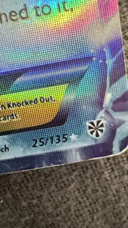 Pokemon TCG Articuno-EX Black White 25/135 Holo Holo Rare EX - Image 2