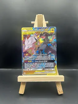 Reshiram & Zekrom GX - 157/236 - SM Cosmic Eclipse Holo Pokemon TCG - Image 1