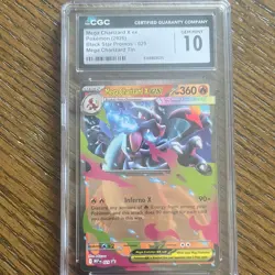 Pokemon TCG Mega Charizard X EX 029 Black Star Promos Holo ENG 2026 CGC 10 - Image 1
