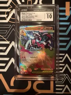 The Pokemon Company Mega Charizard X EX 029 Promos Holo CGC 10 - Image 1