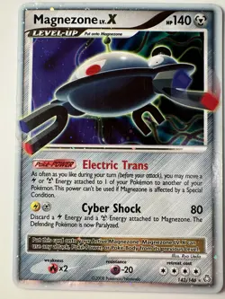 Magnezone LV.X 142/146 Legends Awakened - VLP Pokemon Card TCG - Image 1