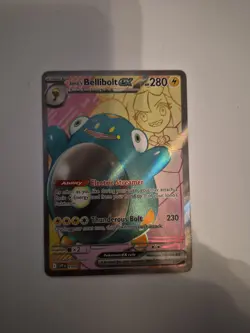 Pokemon TCG Iono's Bellibolt EX SVP 194 Black Star Promo - Image 1