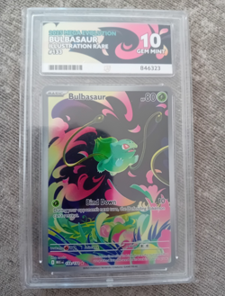 Pokemon TCG Bulbasaur 133/132 Illustration Rare Holo ENG Ace 10 - Image 1