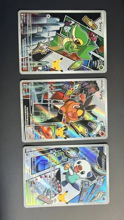 Pokemon First Partners Collection Series 2 Gen 5 Unova Starters (Full Set) - Image 1