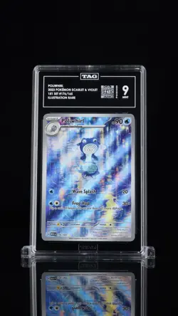 Poliwhirl 176/165 IR Pokemon 151 TAG 9 Illustration Rare - Image 1