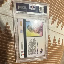 Panini 2023 Contenders License to Dominate Lamar Jackson #20 Ravens PSA 10 - Image 2