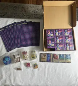 DISNEY LORCANA URSULA'S RETURN CARDS STORE PROMO KIT - CARDS , PINS, COUNTERS - Image 1