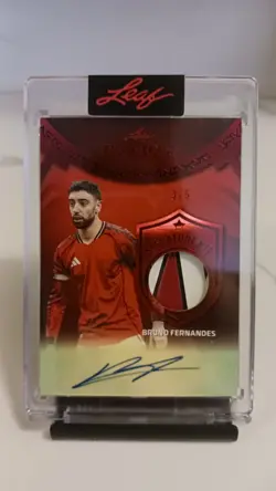 2026 Leaf Glory Of The Game BRUNO FRENANOES GAME WORN 3/5 AUTOGRAPH - Image 1