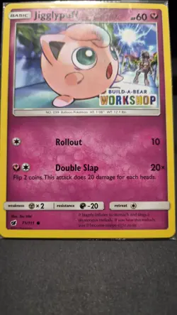 ​Pokemon TCG Jigglypuff 71/111 Build-A-Bear Workshop Promo 2017 FACTORY SEALED - Image 5