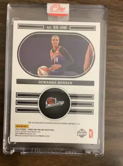 2025 PANINI ONE AND ONE WNBA DEWANNA BONNER SNAPSHOT SIGNATURES AUTO/99-#SS-DW - Image 2