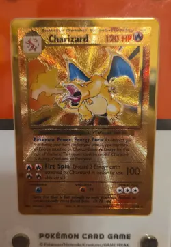 Charizard (Celebrations Metal Card) 004/102 Miscellaneous Cards & Products Holo - Image 1