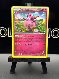AROMATISSE 93/146 HOLO RARE XY BASE SET POKEMON TCG LP - Image 2