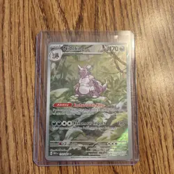 Nidoking Illustration Rare NM 174/165 Scarlet & Violet 151 Pokemon Card - Image 2