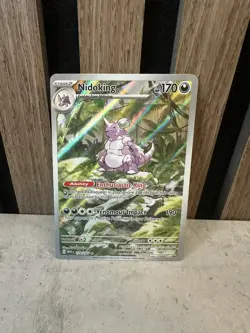 Nidoking 174/165 Scarlet & Violet 151 - Illustration Rare Card - Image 1