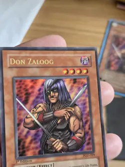 Yu-Gi-Oh! TCG Don Zaloog Pharaonic Guardian PGD-029 1st Edition Ultra Rare - Image 5