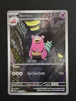 Slowbro IR Illustration Rare 090/084 Pitch Black Pokemon English - Image 1