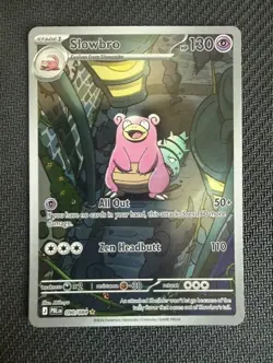 Slowbro IR Illustration Rare 090/084 Pitch Black Pokemon English - Image 1