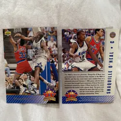1992 92-93 Upper Deck Top Prospects Shaquille O’Neal # 474 Shaq RC Rookie Card - Image 1