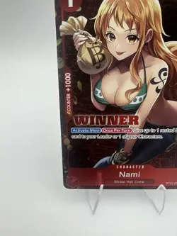 Nami (Tournament Pack Vol. 3) [Winner] ST01-007 One Piece Promotion Cards Foil - Image 5