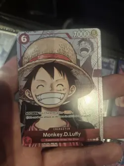 One Piece Monkey D. Luffy P-001 25th Anniversary Collection Promo Card English - Image 1