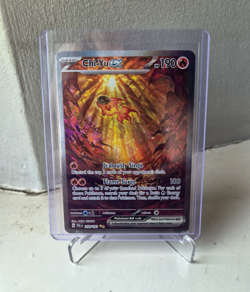 Pokemon TCG Chi-Yu ex 259/193 Paldea Evolved SIR Full Art Holo English - Image 1