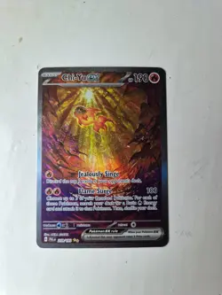 Pokemon TCG Chi-Yu ex 259/193 Paldea Evolved SIR Full Art Holo English - Image 2