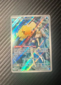 Pokemon TCG Sv10 Destined Rivals Misty's Psyduck 193/182 IR Holo Full Art Eng - Image 1