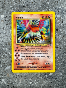 Pokemon TCG Cards Ho-oh 7/64 Neo Revelation Holo Rare EXC-NM - Image 1