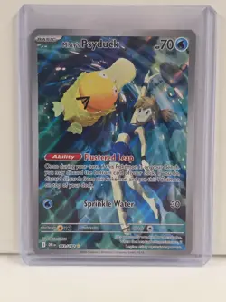Misty's Psyduck 193/182 SV10 IR Holo ENG Full Art 70HP destined rivals - Image 1