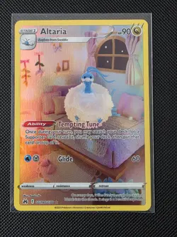 Altaria GG19/GG70 Holo Crown Zenith Galarian Gallery Pokemon NM - Image 1