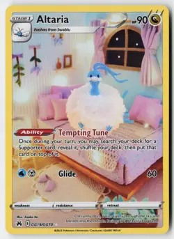 Pokemon Altaria GG19/GG70 Holo Crown Zenith Galarian Gallery NM - Image 1